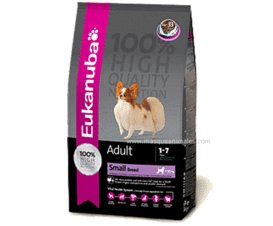 Eukanuba adulto de raza pequeña 4lbs ( 1.82 kgs )