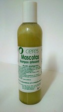 Shampoo Artesanal Ceres, con insecticida natural.