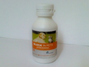 Block in pets suspension